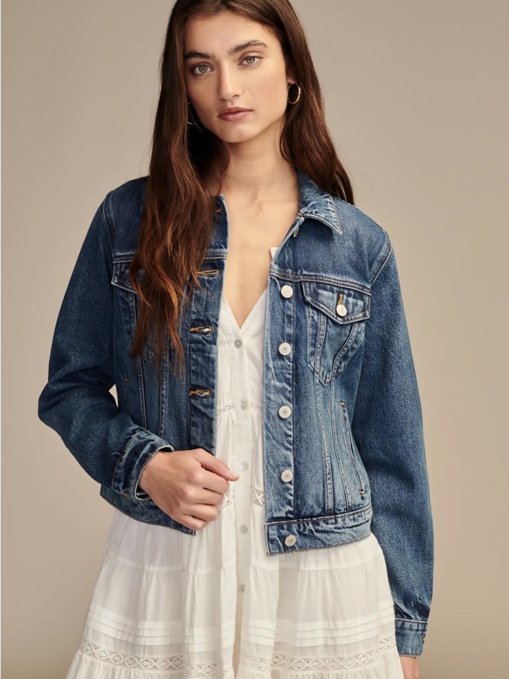 Lucky Brand Tomboy Trucker Denim Jacket – Women’s XS